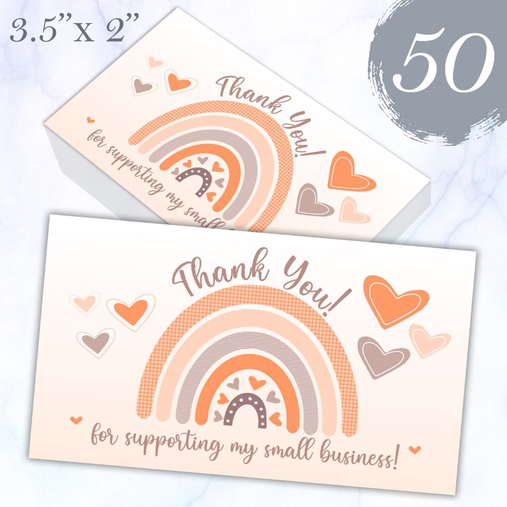 50 Thank You Cards